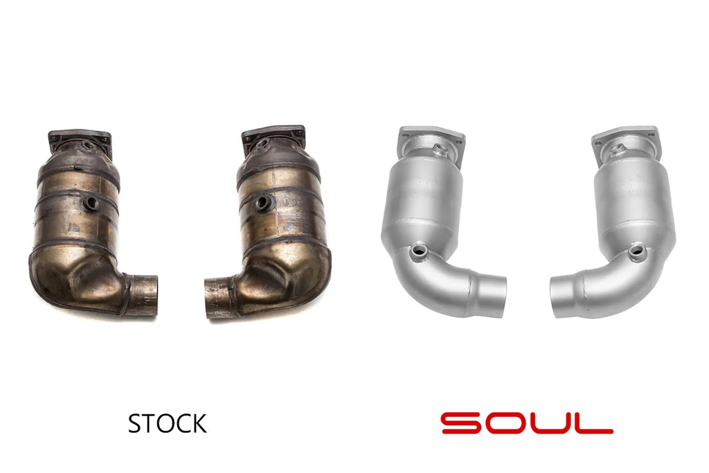 SOUL 10-12 Porsche 997.2 Turbo Sport Catalytic Converters