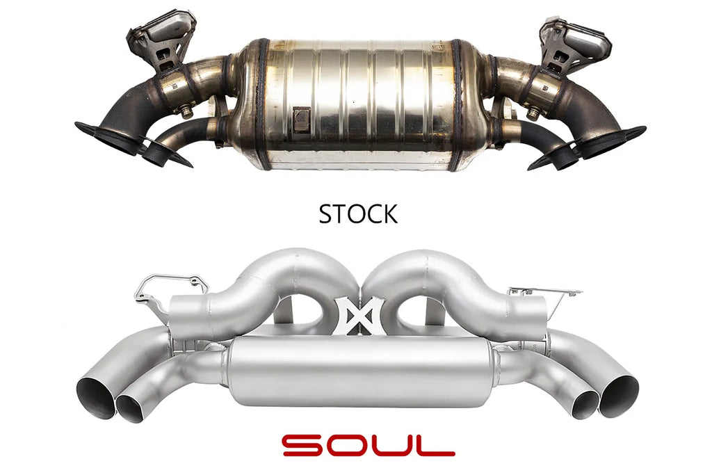 SOUL 2019+ Porsche 992 Carrera Valved Exhaust