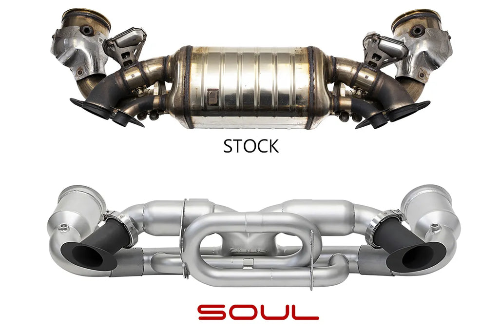 SOUL 2020+ Porsche 992 Turbo Street Performance Exhaust