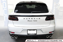 Load image into Gallery viewer, SOUL Porsche Macan S / GTS / Turbo Resonated Muffler Bypass Exhaust