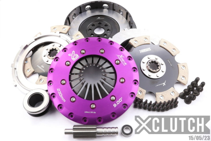 XClutch 01-06 BMW M3 Base 3.2L 9in Twin Solid Ceramic Clutch Kit