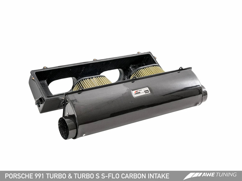 AWE Tuning Porsche 991.1/991.2 Turbo/Turbo S S-FLO Carbon Intake