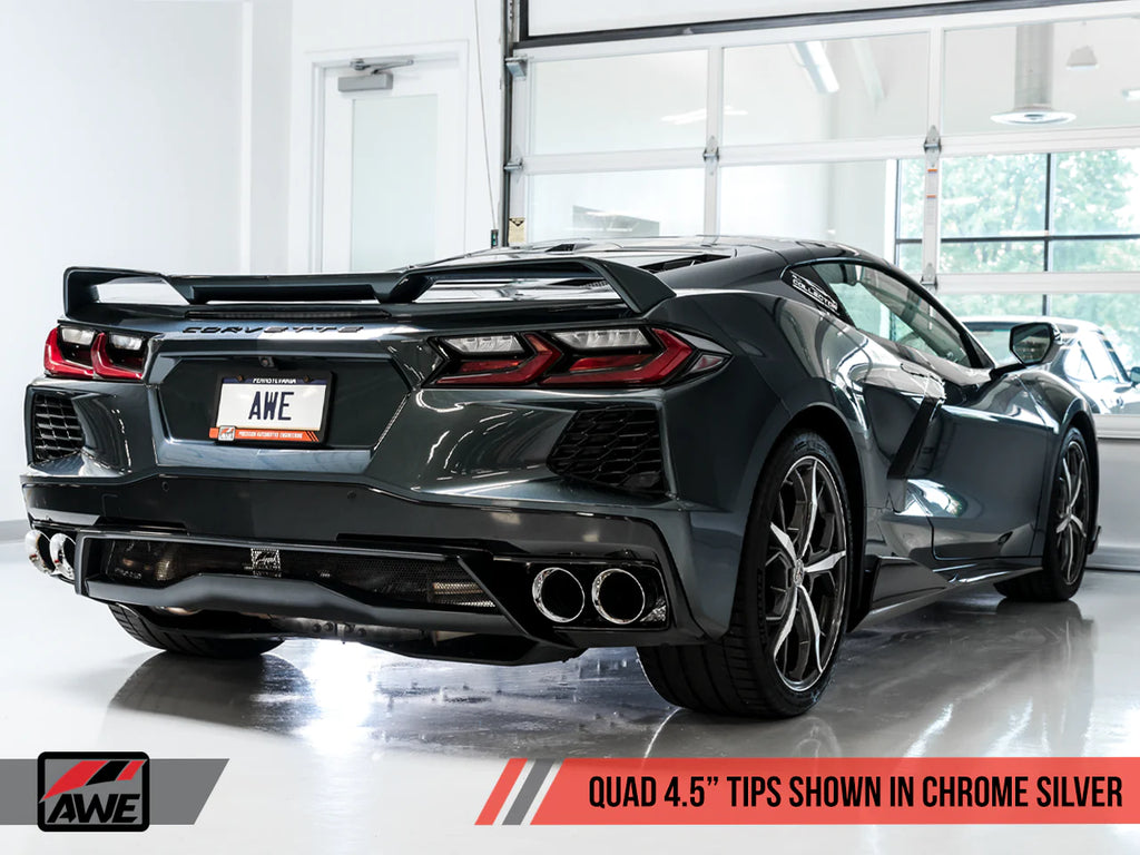 AWE Tuning Chevrolet Corvette (C8) Track Edition Exhaust