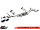 AWE Tuning Chevrolet Corvette (C8) Track Edition Exhaust