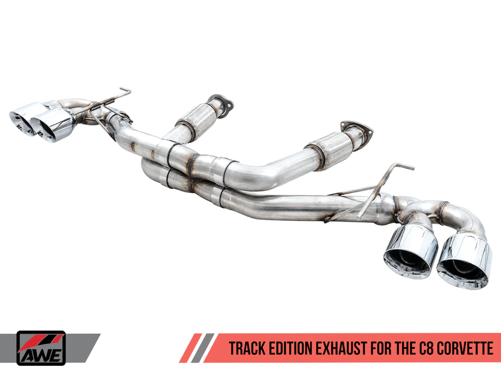 AWE Tuning Chevrolet Corvette (C8) Track Edition Exhaust