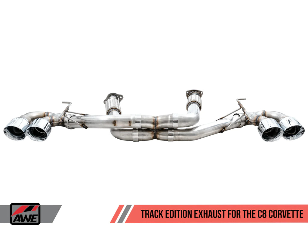 AWE Tuning Chevrolet Corvette (C8) Track Edition Exhaust