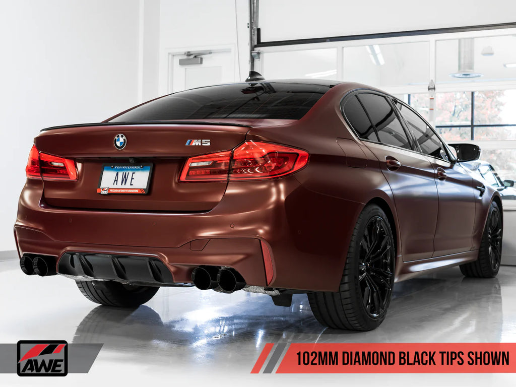 AWE Tuning BMW F90 M5 Catback Exhaust - Track Edition