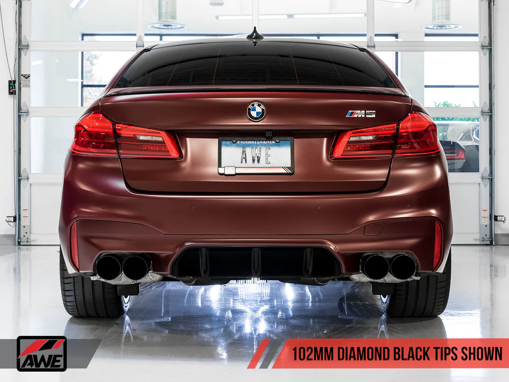 AWE Tuning BMW F90 M5 Track Edition Axle-Back Exhaust