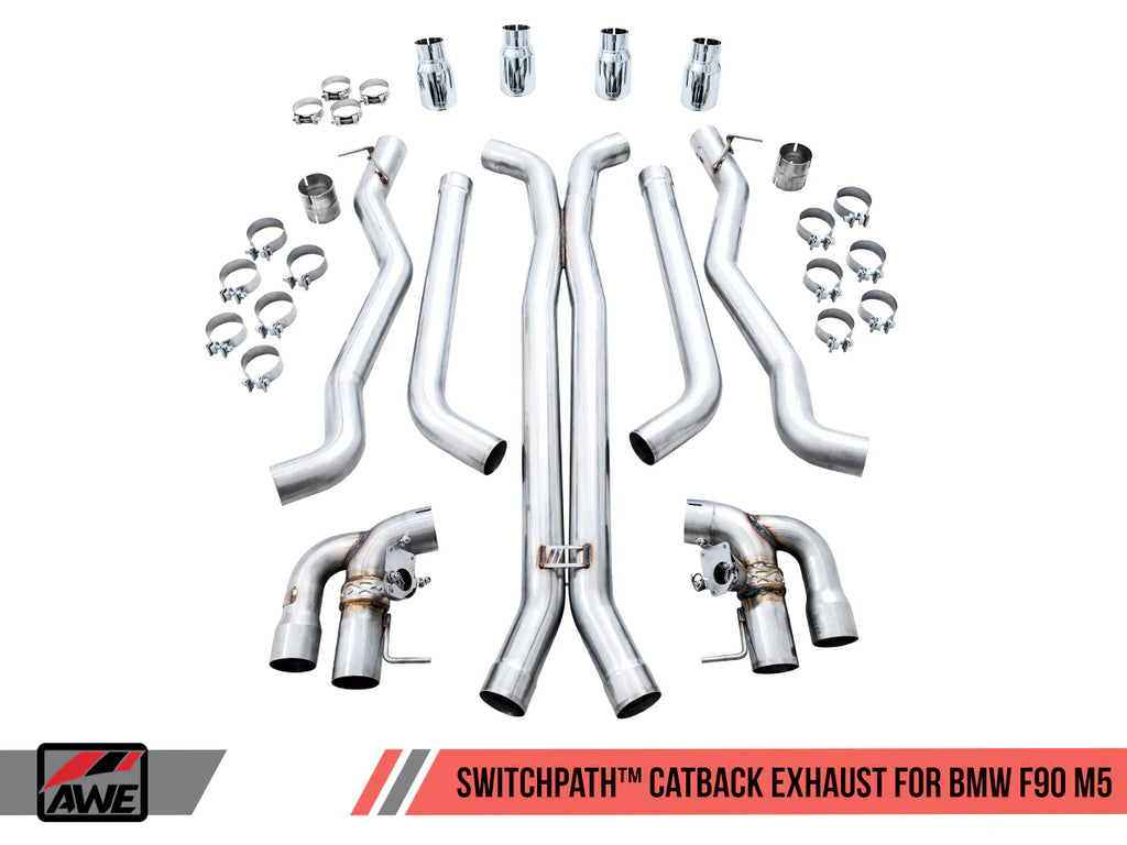 AWE Tuning BMW M5 (F90) SwitchPath Catback Exhaust