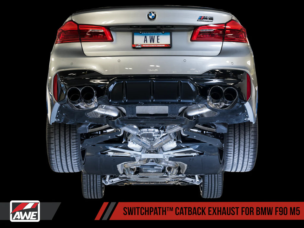 AWE Tuning BMW M5 (F90) SwitchPath Catback Exhaust