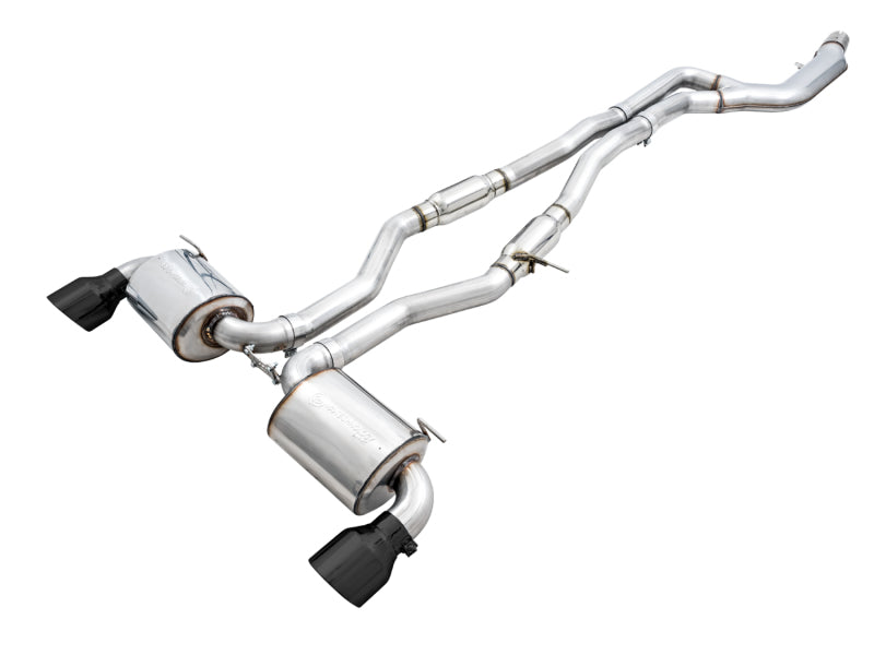 AWE Toyota Supra A90 Resonated Touring Edition Exhaust