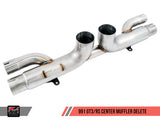 AWE Tuning Porsche 991 GT3 / RS Center Muffler Delete