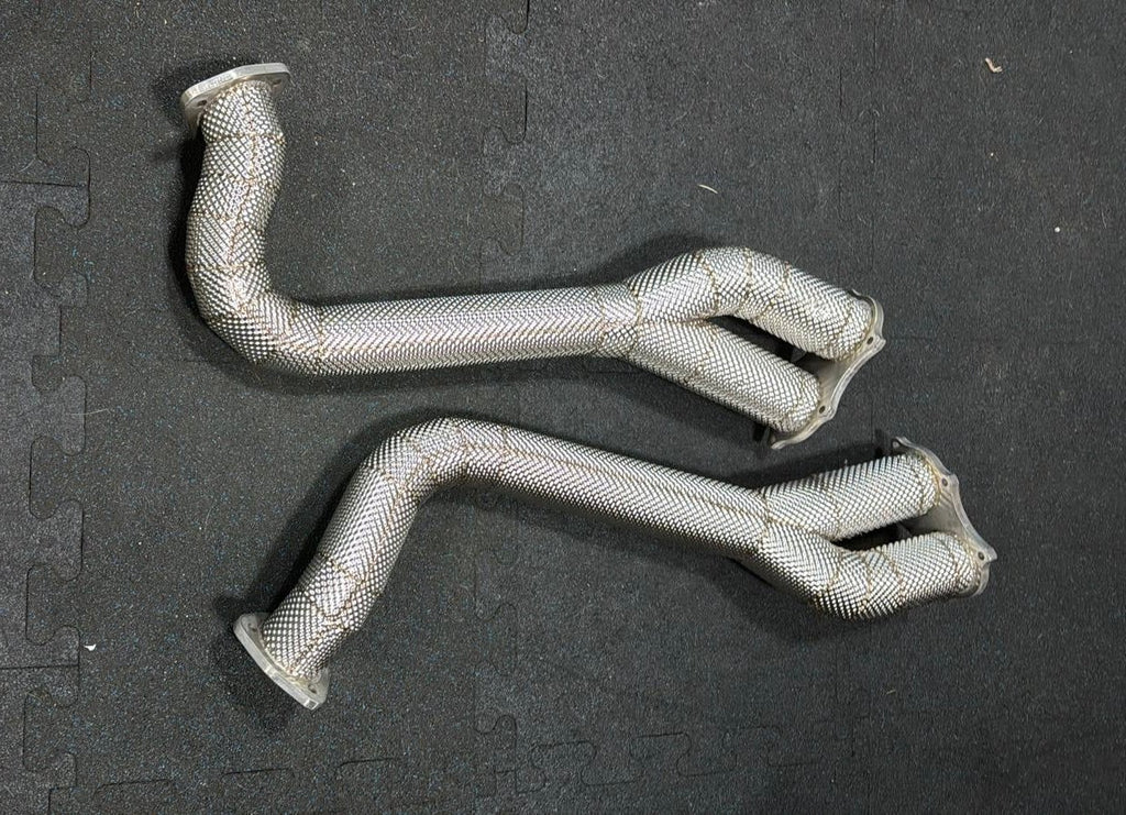 Forza Motor Works Porsche 718 GT4 / Spyder / GTS 4.0L Competition Over Axle Pipes