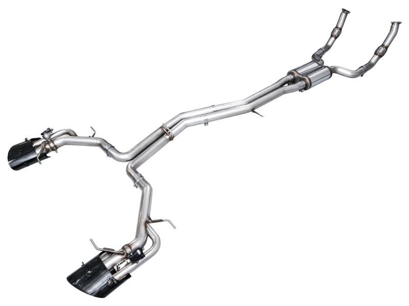 AWE Tuning Audi C8 RS6/RS7 SwitchPath Catback Exhaust - Diamond Black Tip