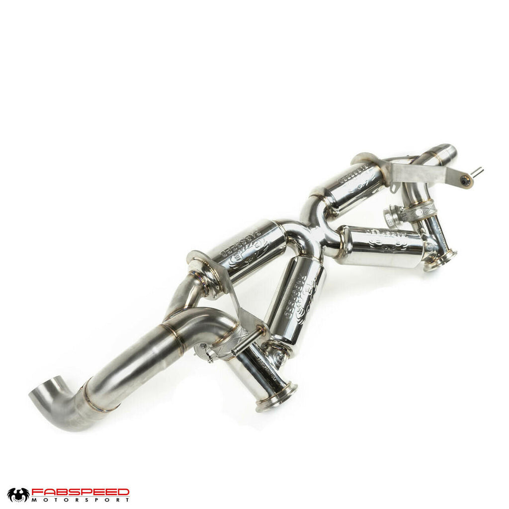 Fabspeed Audi R8 V10 Valvetronic Supersport X-Pipe Exhaust System (2009-2015)