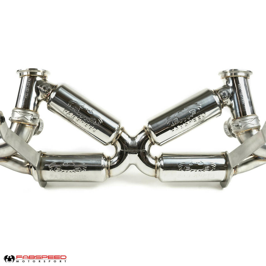 Fabspeed Audi R8 V10 Valvetronic Supersport X-Pipe Exhaust System (2009-2015)