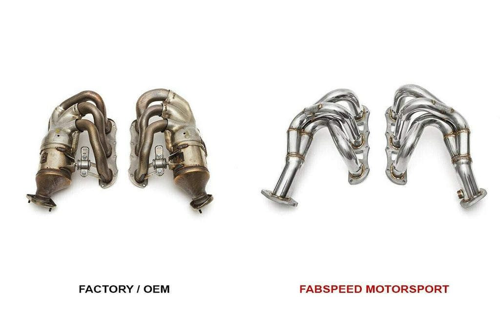 Fabspeed Porsche 981 Cayman GT4 Race Headers