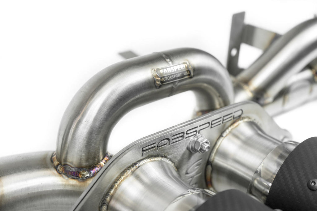 Fabspeed Porsche 991 GT3 / GT3 RS Center Muffler Bypass Pipe (2014-2016)