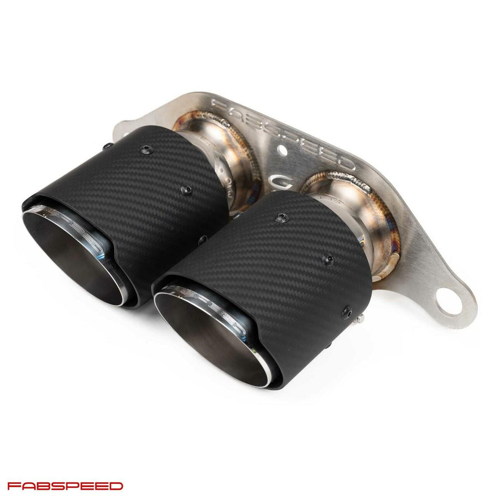 Fabspeed Porsche 991 GT3 / GT3 RS Deluxe Dual Style Tips (2014-2016)