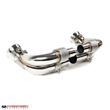 Load image into Gallery viewer, Fabspeed Porsche 991 GT3 / GT3 RS Side Muffler Bypass Pipes (2014-2016)