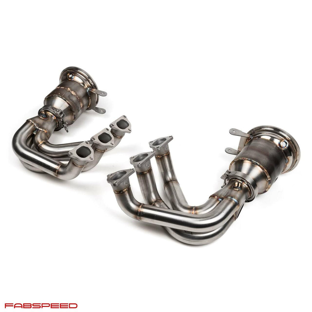 Fabspeed Porsche 992 GT3 / GT3 RS RENNKRAFT™ Modular Street and Racing Headers with HJS Catalytic Converters (2022+)