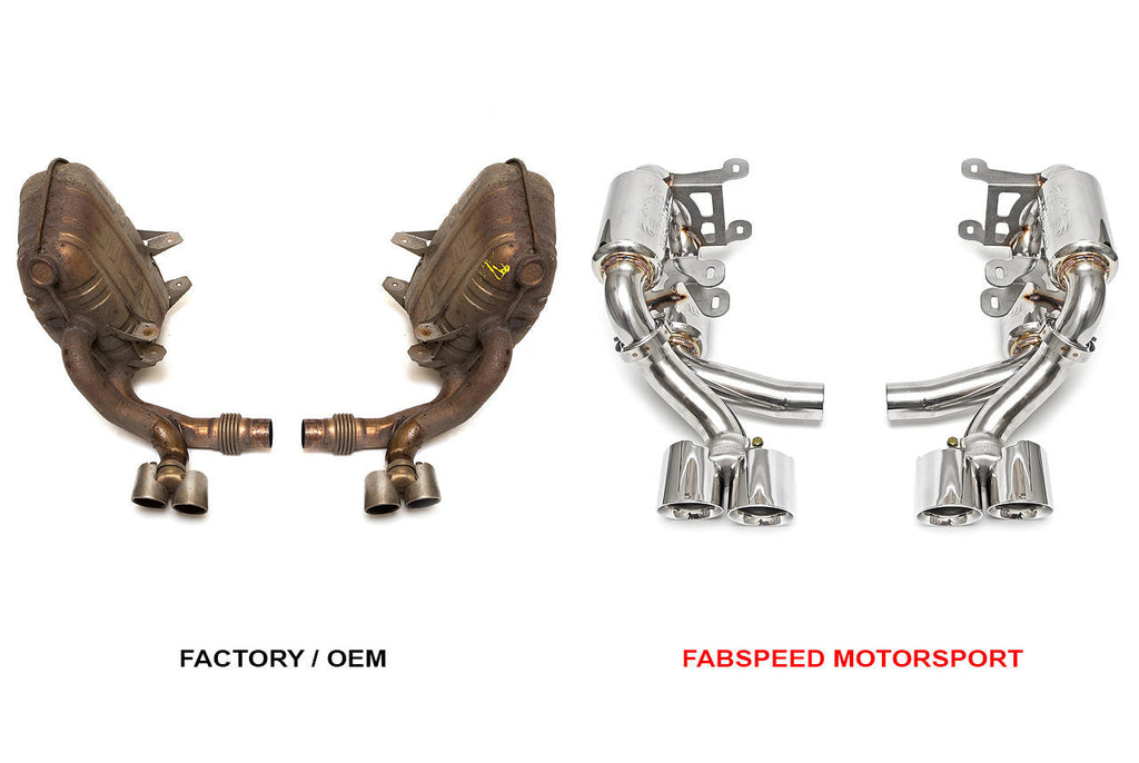 Fabspeed Porsche 997 Carrera Supercup Exhaust System (2005-2008)