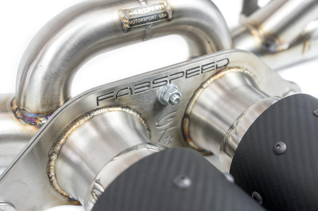 Fabspeed Porsche 997 GT3 / GT3 RS Center Muffler Bypass Pipe