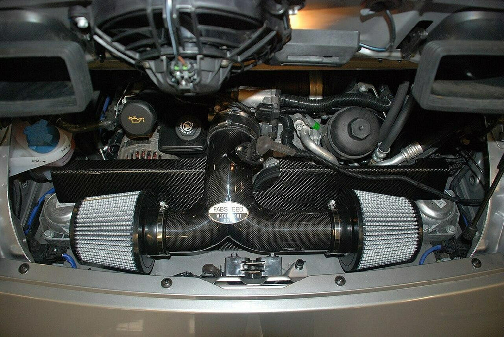 Fabspeed Porsche 997.2 Carrera Carbon Fiber Competition Intake System (2009-2012)