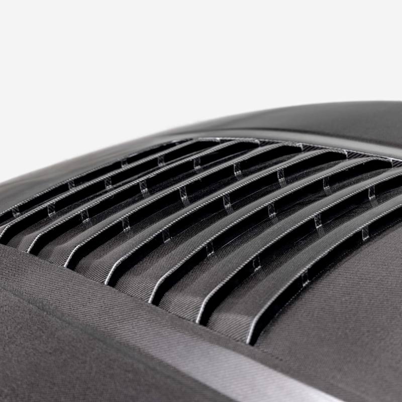 Anderson Composites 2024 Ford Mustang S650 Double-Sided Carbon Fiber Hood