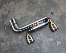 Load image into Gallery viewer, VR Performance 01-05 BMW M3 E46 Titanium Exhaust System- Quad Titanium Tips