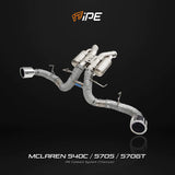 iPE McLaren 540C / 570S / 570GT Titanium Exhaust System