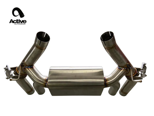 Active Autowerke BMW G8X M3/M4 Valved Rear Axleback Exhaust