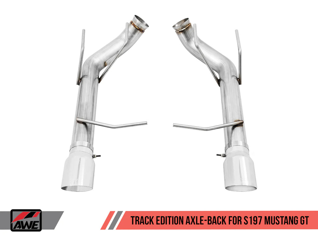 AWE Tuning S197 Mustang GT Axle-back Exhaust - Track Edition