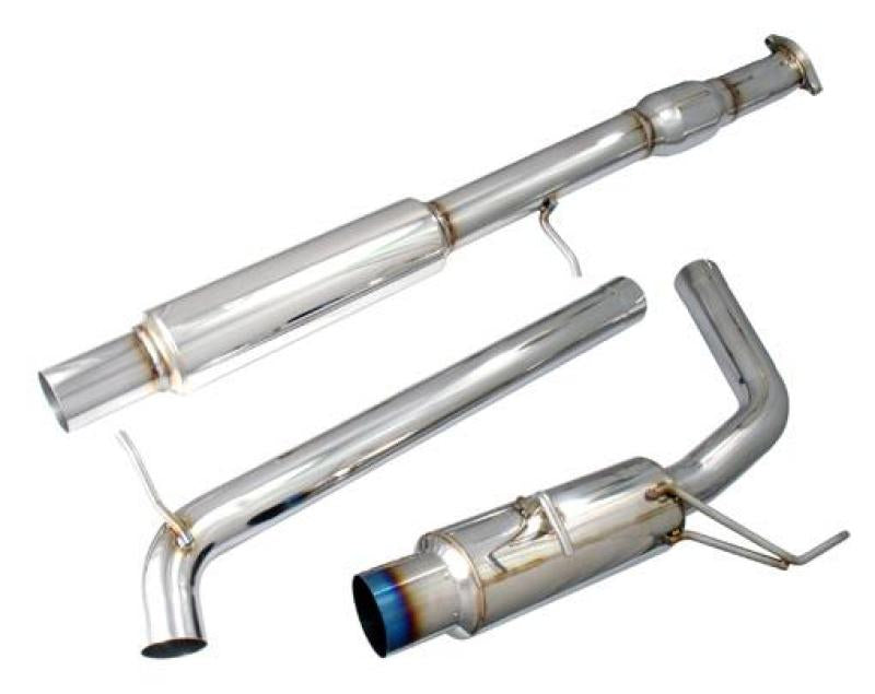 Injen 06-09 Eclipse 3.8L V6 76mm Cat-back Exhaust w/ Titanium tip (Includes Catalytic Converter)