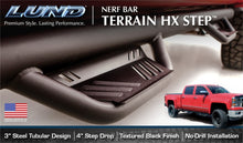 Load image into Gallery viewer, Lund 99-16 Ford F-250 Super Duty SuperCab Terrain HX Step Nerf Bars - Black