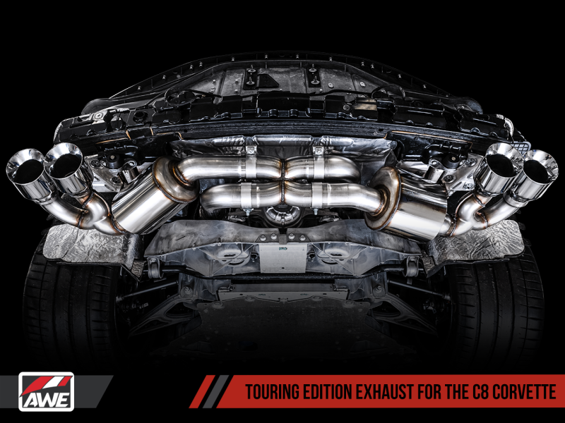 AWE Tuning Chevrolet Corvette (C8) Touring Edition Exhaust