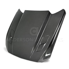 Load image into Gallery viewer, Anderson Composites 15-17 Ford Mustang (Excl. GT350/GT350R) Double Sided Carbon Fiber Cowl Hood