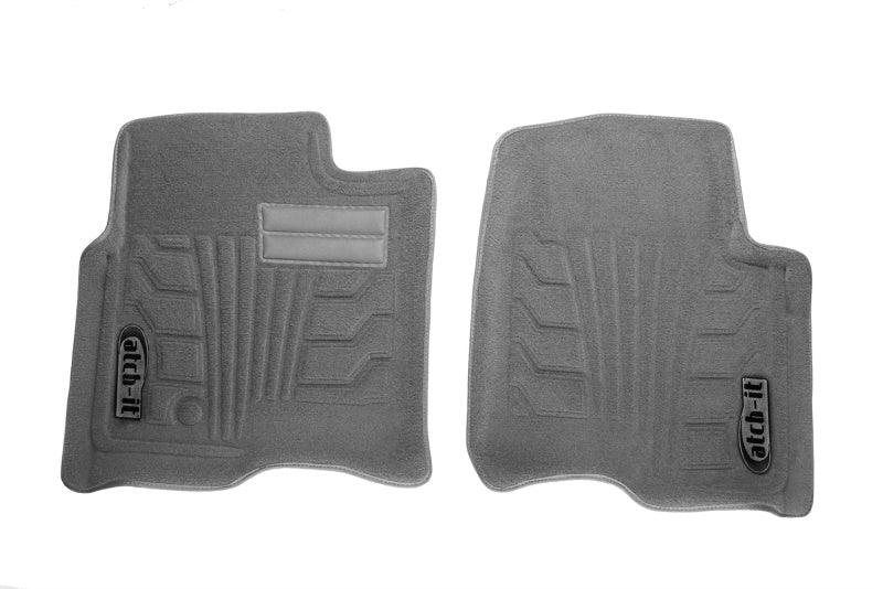 Lund 05-10 Dodge Dakota Catch-It Carpet Front Floor Liner - Grey (2 Pc.)