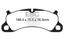 Load image into Gallery viewer, EBC 12-15 Porsche 911 (991) (Cast Iron Rotor) Redstuff Front Brake Pads