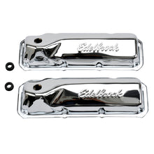 Load image into Gallery viewer, Edelbrock Valve Cover Signature Series Ford 351M-400-351C CI V8 Chrome