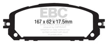 Load image into Gallery viewer, EBC 13+ Jeep Cherokee 3.2 Yellowstuff Front Brake Pads