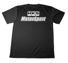 Load image into Gallery viewer, HKS T-SHIRT MOTOR SPORT BLACK L