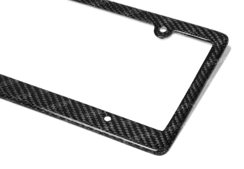 Seibon Carbon Fiber License Plate Frame (4 oles)