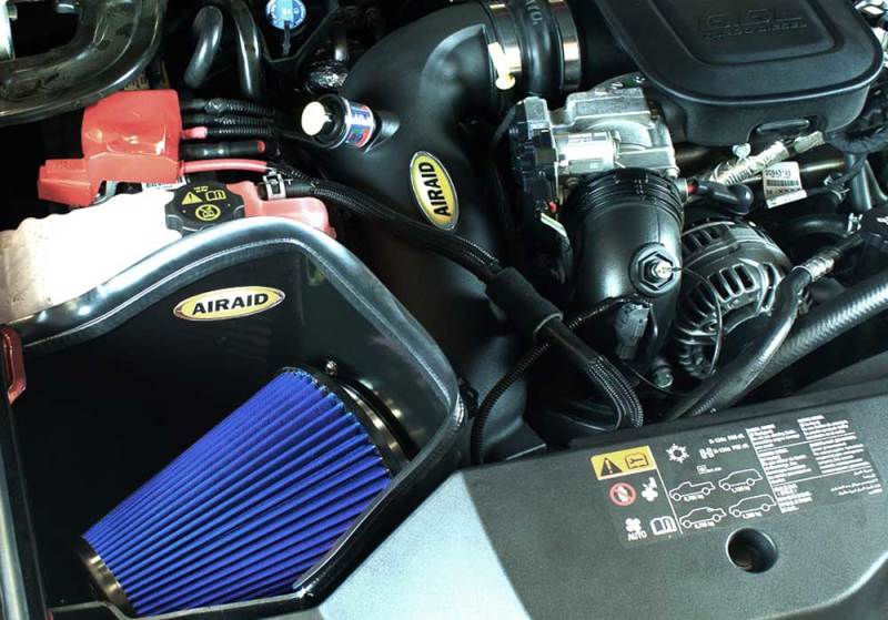 Airaid 13-14 Chevrolet/GMC Duramax 6.6L MXP Intake System w/ Tube (Dry / Blue Media)