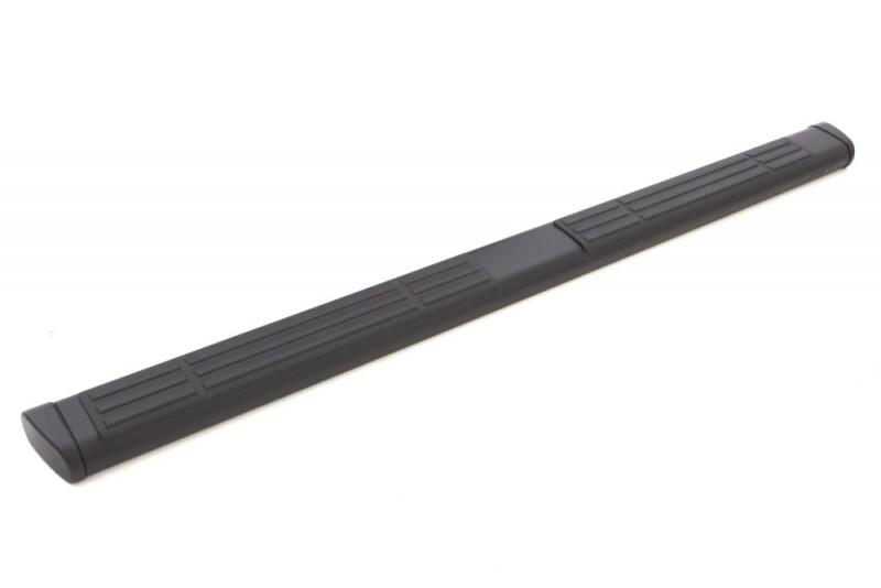 Lund 99-16 Ford F-250 Super Duty SuperCab (87in) 6in. Oval Straight Black Nerf Bars - Black