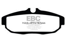 Load image into Gallery viewer, EBC 12-14 Ford Mustang, GT, Boss 302 &amp; GT500 Redstuff Rear Brake Pads