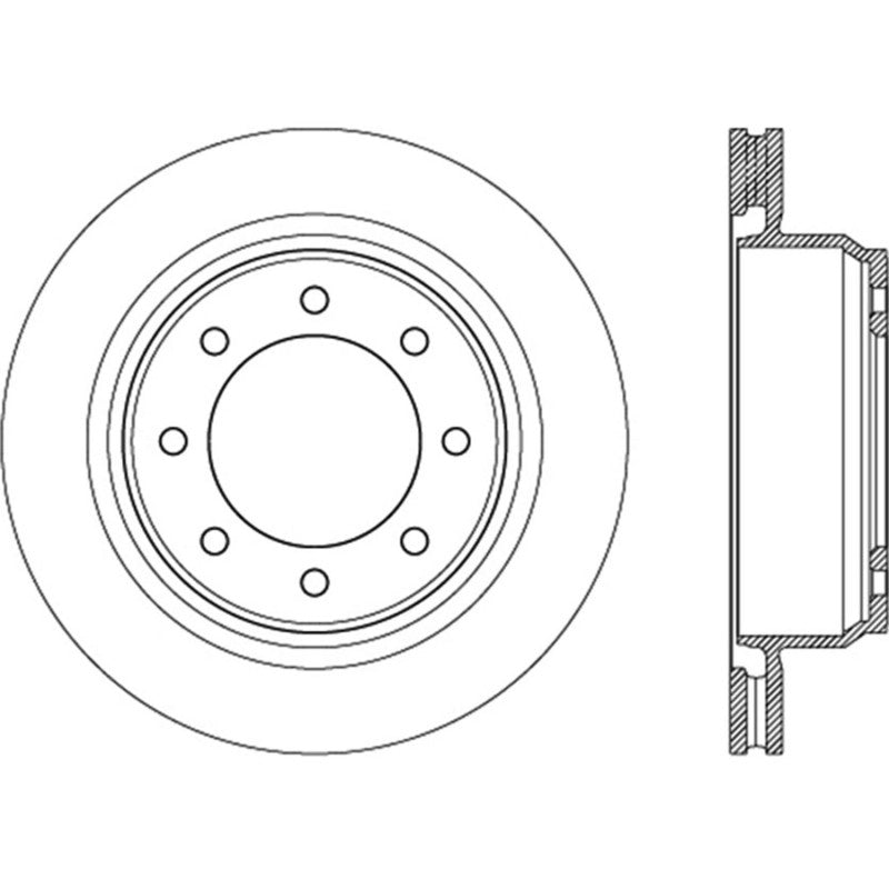 StopTech Slotted Sport Brake Rotor