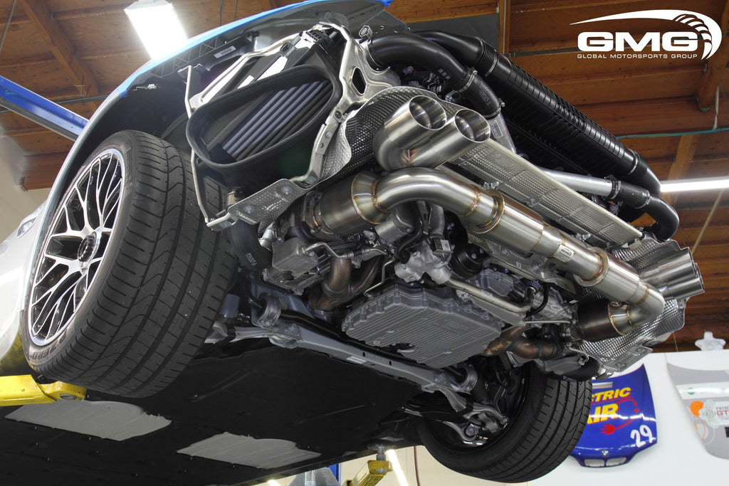 Porsche 997.2 Turbo GMG Racing WC-Sport Exhaust System