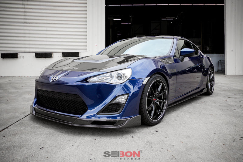 Seibon 12-13 BRZ/FRS KC Style Carbon FIber Front Lip