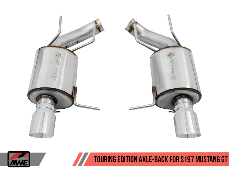 AWE Tuning S197 Mustang GT Axle-back Exhaust - Touring Edition